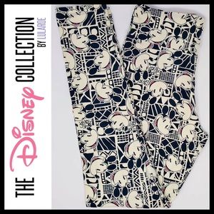 LuLaRoe Disney Collection Mickey Mouse OS Leggings